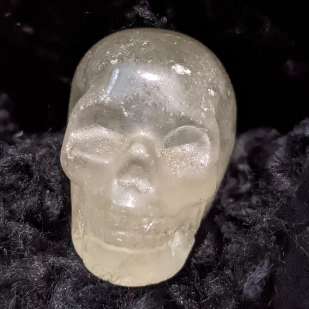 Smokey Quartz Skull
